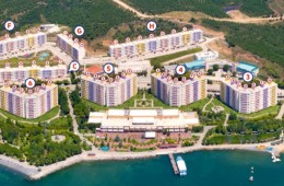 Armutlu Tatil Köyü Panoramada Kiralık Daire