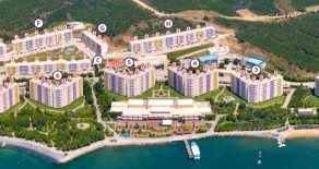 Armutlu Tatil Köyü Panoramada Kiralık Daire
