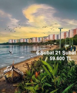 Şubatta Beyaz Doğasıyla ve Kaplıcası ile Birlikte Tazelendiğiniz Bir Dönem..Armutlu Tatil Köyünde 06 Şubat 20 Şubat  Daire