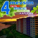 Armutlu Tatil Köyünde Ramazan Bayramı ve Ara Tatil Dönemi 98 m2 Daire Denize Sıfır KİRALIK