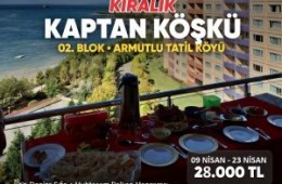 İhlas Armutlu Tatil köyünde 09 Nisan 23 Nisan